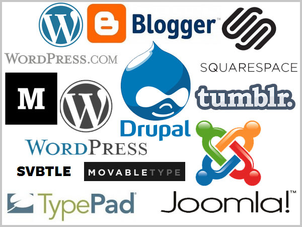 blogging platforms