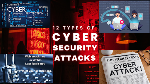 The 12 types of Cyber Security Attacks of which you should be aware in 2023