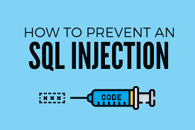 how to prevent from sql injcetion cyber security attack
