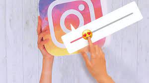 Instagram emoji slider